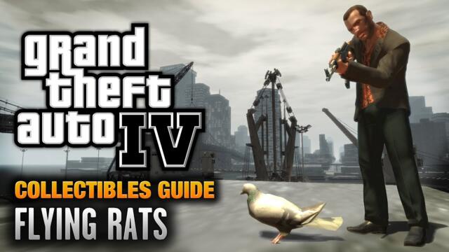 GTA 4 - Flying Rats Guide [Endangered Species Achievement / Trophy] (1080p)