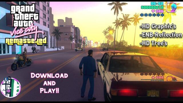 [2020]GTA Vice City REMASTERED Graphics for Low-end PC|HD Texture|