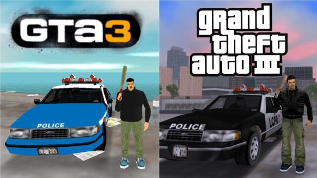 GTA 3 vs GTA 3 Alpha Comparison