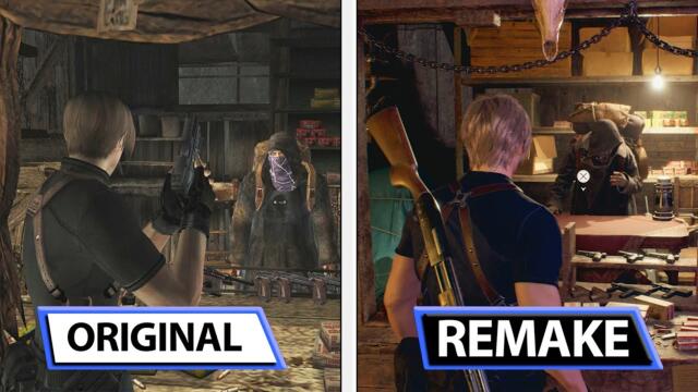 Resident Evil 4 Remake vs Original | Preview Gameplay | Graphics Comparison | Analista De Bits