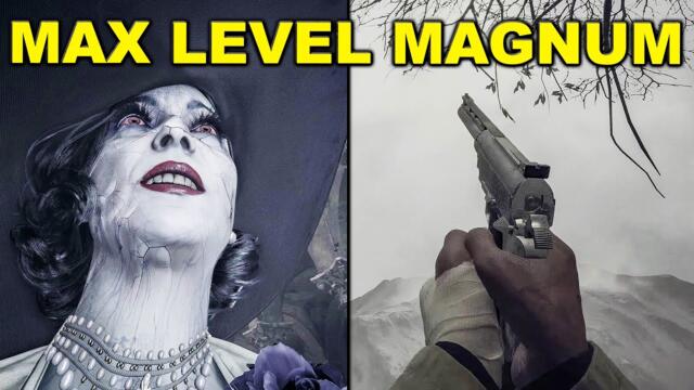 Resident Evil Village - MAX LEVEL MAGNUM VS Bosses Gameplay