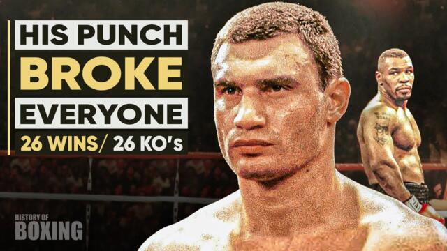 He Broke Tyson's Record! One Punch Knockouts and the True Story of Vitali "Dr. Ironfist" Klitschko