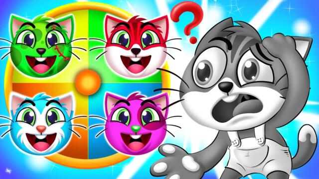Where Is My Color Song 🌈  Lost Color Song😯 I Kids Songs & Nursery Rhymes | Bowbow