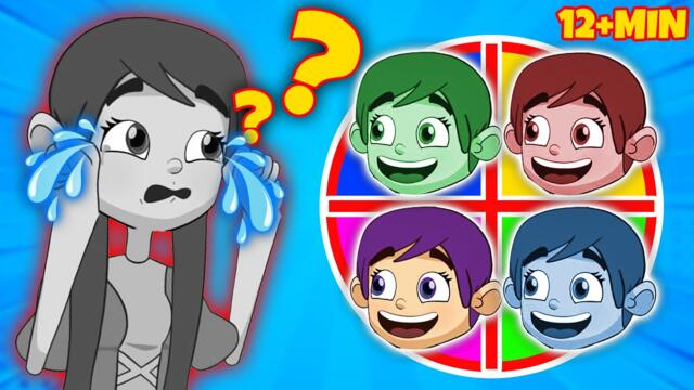 Where Is My Color😿 + Monster In The Toilet Song | Nursery Rhymes by Magic Kids Cartoons
