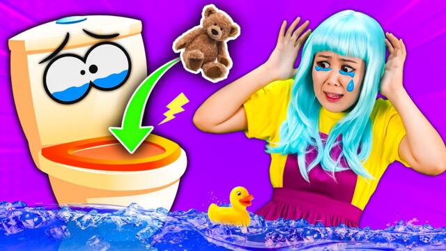 Don't Put Toys in The Potty🚽  | Kids Songs and Nursery Rhymes | Magic Kids Songs