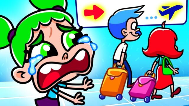 When Parents Away Song! 😭✈️ | Baby Got Lost Song + More Kids Songs & Nursery Rhymes