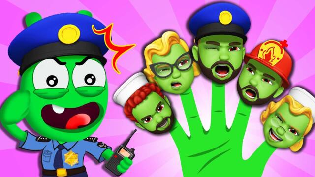 Finger Family Jobs Song ( Zombie Version ) + More Zombie Epidemic | Pea Pea Band - Songs for Kids