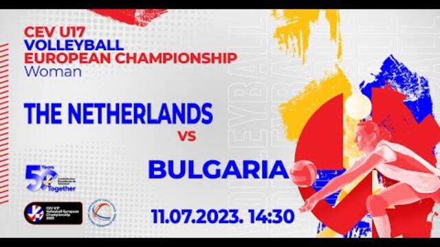 The Netherlands vs Bulgaria  1:3 (CEV U17 European Championship 2023 Vrnjacka Banja)