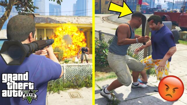What Happens if You DESTROY Franklin's House in GTA 5