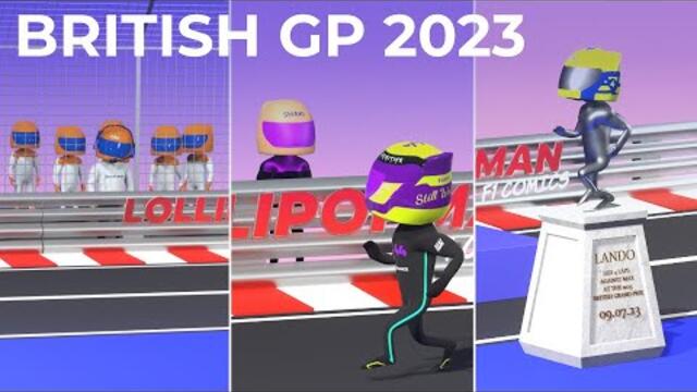 British GP 2023 | Highlights | Formula 1 Animated Comedy