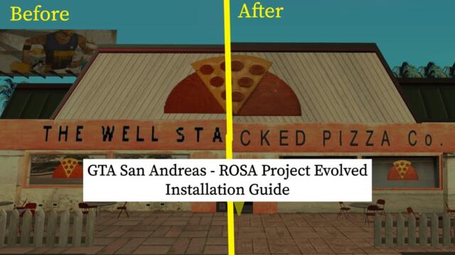 GTA San Andreas   ROSA Project Evolved Installation Guide