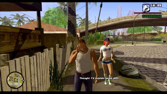 Grand Theft Auto San Andreas Remastered Version PC Gameplay 1080p HD