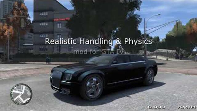 GTA 4 & EFLC Realistic Handling & Physics mod