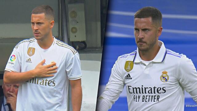 Eden Hazard's First & Last Game for Real Madrid