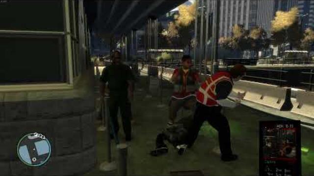 Making NPCs fight each other for no reason -- GTA IV