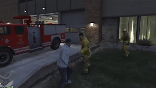 GTA V - How angry are Firefighters?