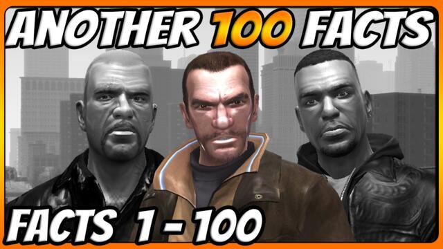 100 FACTS about GTA IV | collected in the past 15 years PART #1