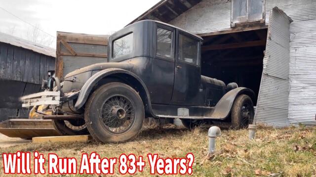 BARN FIND: 1924 DODGE BROTHERS RESCUE | Will it Run After 83+ Years?
