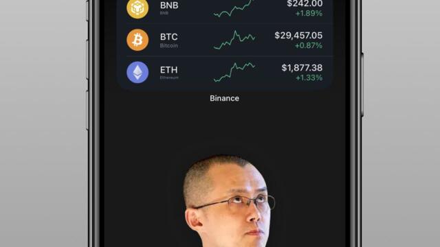 Open your Binance app || Enable the floating display || Choose your favorite cryptocurrencies
