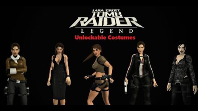 Tomb Raider: Legend - Unlockable Costumes