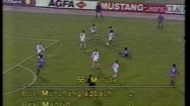 Borussia Mönchengladbach - Real Madrid 1985 5:1 alle Tore