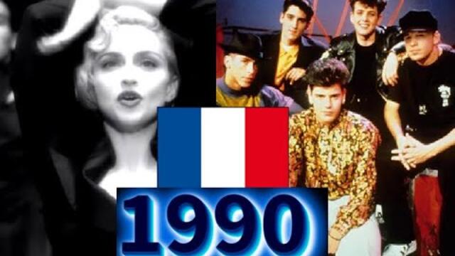 France Singles 1990 (Top Radio Airplays Charts)
