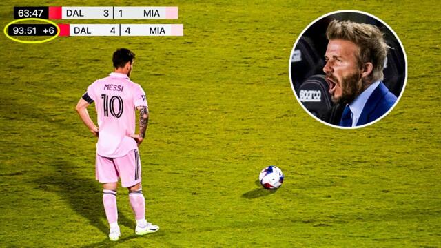 The Day Lionel Messi Saved Inter Miami & IMPRESSED David Beckham