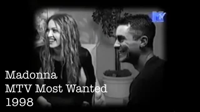 Madonna - MTV Most Wanted Guest 1998