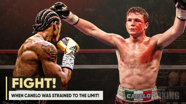 The Fight When Canelo Alvarez Was STRAINED TO THE LIMIT!
