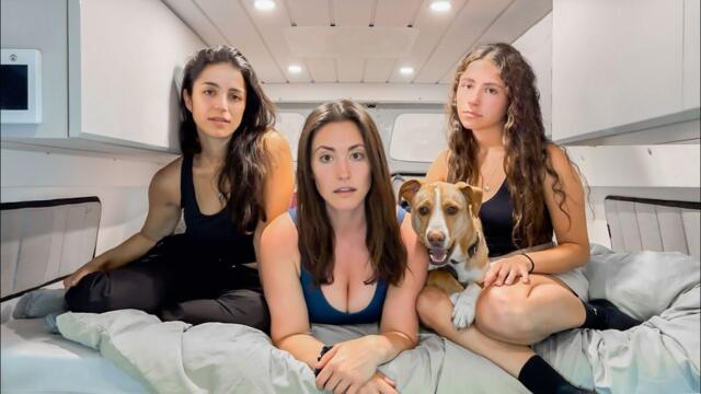 3 girls living in a van | surviving a heat wave