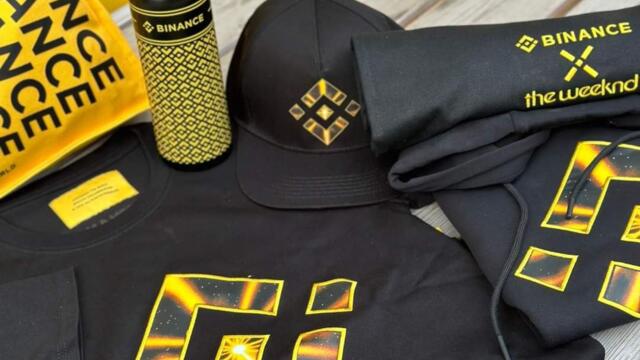 Binance merch + The Weeknd - Collect your own BinanceAfterHours