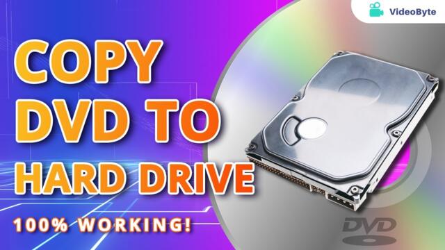【2023】How to Copy DVD to Hard Drive? | Bypass DVD Copy Protection | DVD Copy