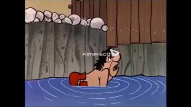 The Flintstones Pool Troubles
