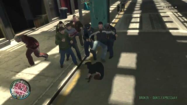 GTA IV - You won’t see this happening in other games