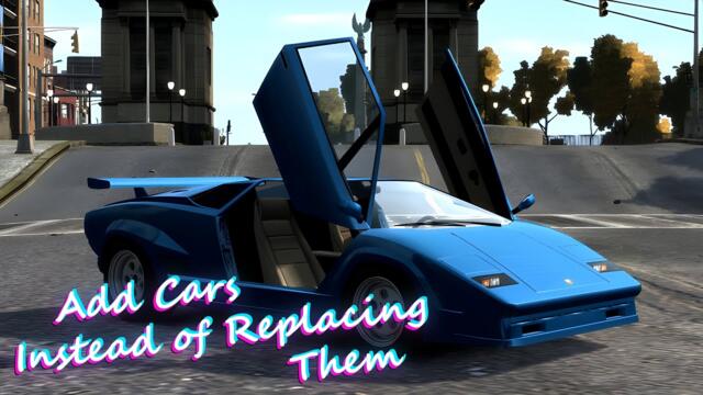 How to ADD Cars to GTA IV Instead of Replacing Them [Simple]