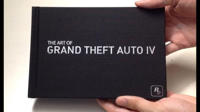 The Art Of Grand Theft Auto IV Unboxing