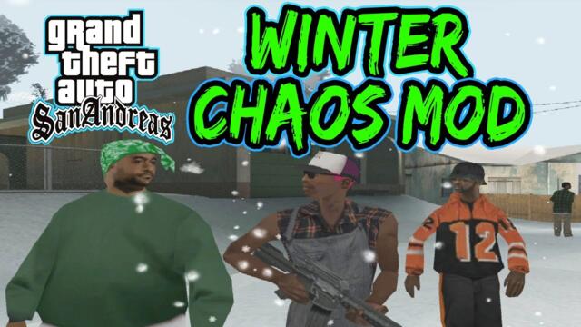 GTA San Andreas Chaos & Snow Speedrun