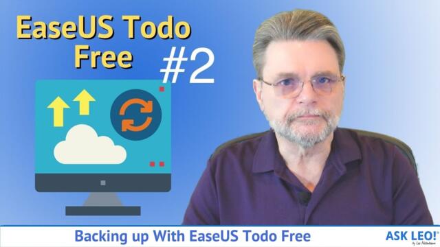 Backing up With EaseUS Todo Free