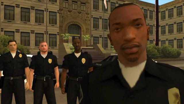 CJ Joins The Police