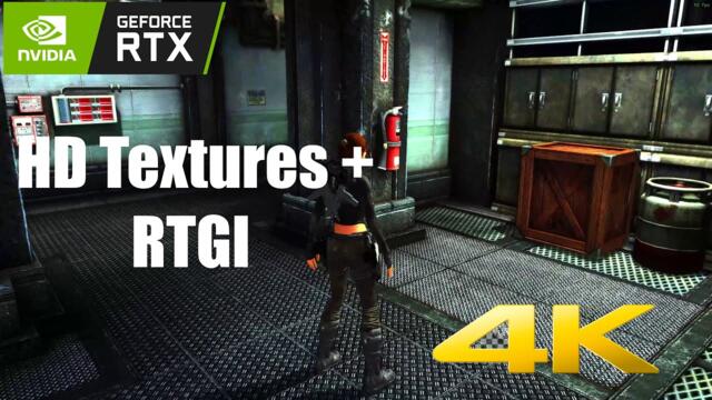 Tomb Raider Underworld Ray Tracing (RTGI + HD Textures) 4K 60FPS