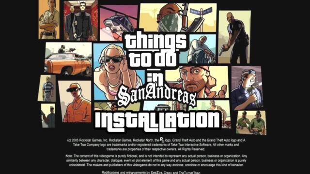 Things To Do In San Andreas Mod (Installation+Gameplay)