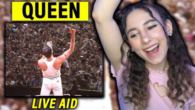 QUEEN - LIVE AID | First Time REACTION Singer & Musician Analysis | Freddie Mercury