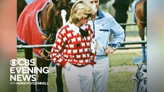 Princess Diana's black sheep sweater auctioned for $1.1 million