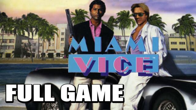 Miami Vice (the video game)【FULL GAME】| Longplay