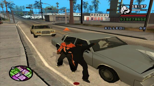 GTA San Andreas - 100 kills with fists