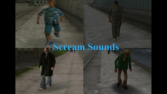 GTA 3 - Male Sounds (Pain, Screams etc.)