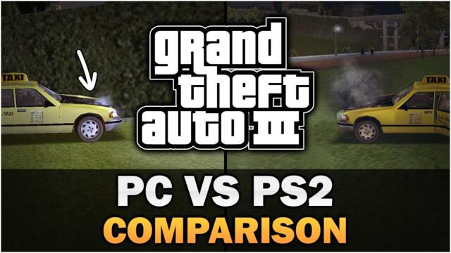 GTA III - PS2 VS PC [Part 1] [Text video]