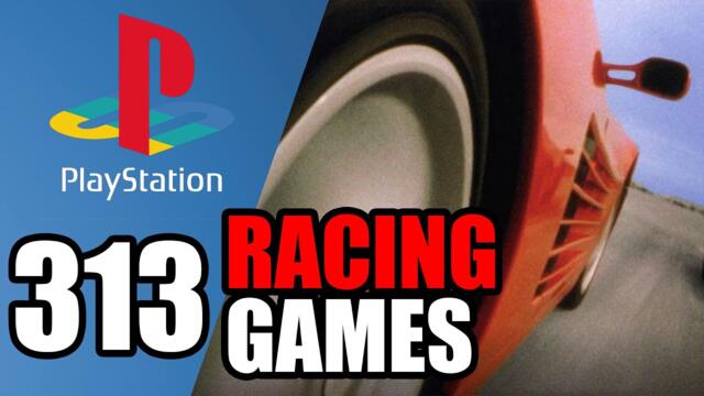 The PlayStation Project - 313 PS1 Racing Games