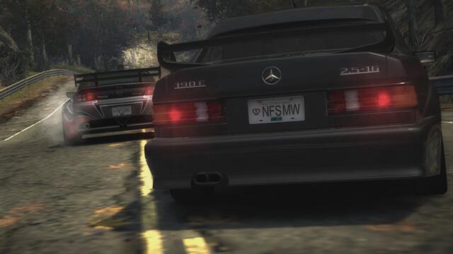 NFS Most Wanted Redux..Racing Izzy in a Mercedes 190E Evo