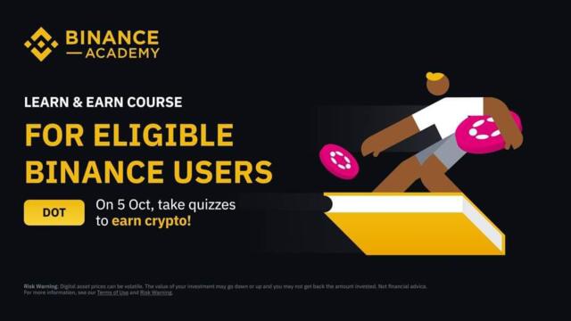 Introducing a new round of Binance Learn & Earn!Complete the courses and quizzes to earn free crypto